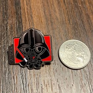 Disney Star Wars Darth Vader lightsaber Cutie Booster 2017 Pin Trading Enamel